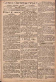 Gazeta Ostrzeszowska: z bezpłatnym dodatkiem "Orędownik Ostrzeszowski" 1922.10.14 R.36 Nr81