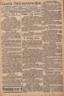 Gazeta Ostrzeszowska: z bezpłatnym dodatkiem "Orędownik Ostrzeszowski" 1922.10.18 R.36 Nr82