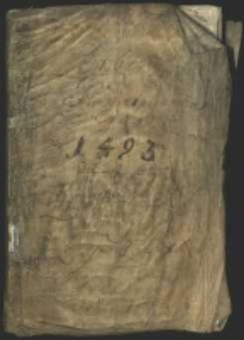 "Liber Inscriptionum Anni 1493 [...]"