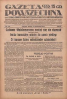 Gazeta Powszechna: wychodzi codziennie z czterema dodatkami tygodniowemi 1929.09.21 R.10 Nr218