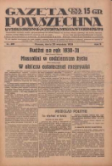 Gazeta Powszechna: wychodzi codziennie z czterema dodatkami tygodniowemi 1929.09.25 R.10 Nr221