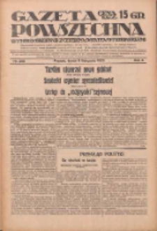 Gazeta Powszechna: wychodzi codziennie z czterema dodatkami tygodniowemi 1929.11.06 R.10 Nr256