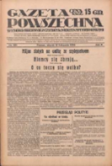 Gazeta Powszechna: wychodzi codziennie z czterema dodatkami tygodniowemi 1929.11.12 R.10 Nr261