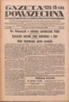 Gazeta Powszechna: wychodzi codziennie z czterema dodatkami tygodniowemi 1929.11.14 R.10 Nr263