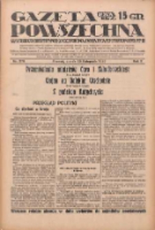 Gazeta Powszechna: wychodzi codziennie z czterema dodatkami tygodniowemi 1929.11.29 R.10 Nr276