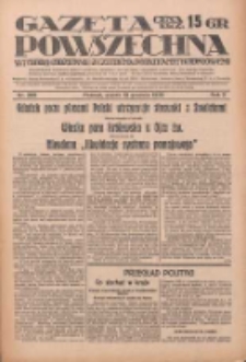 Gazeta Powszechna: wychodzi codziennie z czterema dodatkami tygodniowemi 1929.12.13 R.10 Nr288
