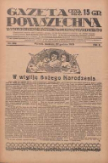 Gazeta Powszechna: wychodzi codziennie z czterema dodatkami tygodniowemi 1929.12.22 R.10 Nr296