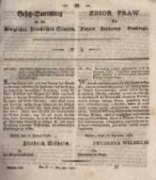 Gesetz-Sammlung f&uuml;r die K&ouml;niglichen Preussischen Staaten. 1826 No3