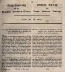 Gesetz-Sammlung f&uuml;r die K&ouml;niglichen Preussischen Staaten. 1826 No13