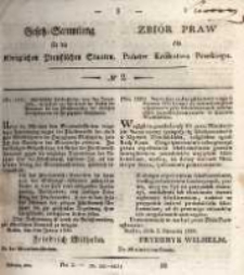 Gesetz-Sammlung für die Königlichen Preussischen Staaten. 1830 No2