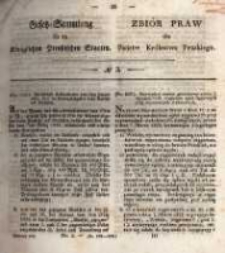 Gesetz-Sammlung f&uuml;r die K&ouml;niglichen Preussischen Staaten. 1830 No3