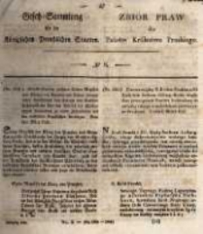 Gesetz-Sammlung für die Königlichen Preussischen Staaten. 1830 No8