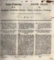 Gesetz-Sammlung f&uuml;r die K&ouml;niglichen Preussischen Staaten. 1830 No12