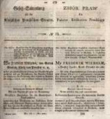Gesetz-Sammlung für die Königlichen Preussischen Staaten. 1830 No19