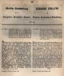 Gesetz-Sammlung f&uuml;r die K&ouml;niglichen Preussischen Staaten. 1861.03.28 No11