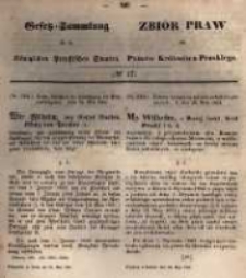 Gesetz-Sammlung für die Königlichen Preussischen Staaten. 1861.05.30 No17