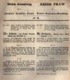 Gesetz-Sammlung f&uuml;r die K&ouml;niglichen Preussischen Staaten. 1861.07.15 No26