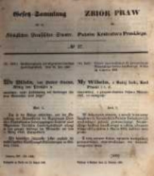 Gesetz-Sammlung für die Königlichen Preussischen Staaten. 1861.08.12 No27