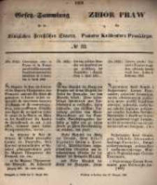 Gesetz-Sammlung f&uuml;r die K&ouml;niglichen Preussischen Staaten. 1861.08.27 No32