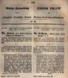 Gesetz-Sammlung f&uuml;r die K&ouml;niglichen Preussischen Staaten. 1861.08.30 No33