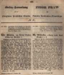 Gesetz-Sammlung für die Königlichen Preussischen Staaten. 1861.11.13 No37