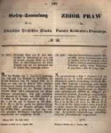 Gesetz-Sammlung für die Königlichen Preussischen Staaten. 1861.12.11 No39