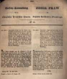 Gesetz-Sammlung f&uuml;r die K&ouml;niglichen Preussischen Staaten. 1861.12.28 No41