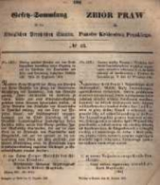 Gesetz-Sammlung für die Königlichen Preussischen Staaten. 1861.12.31 No43