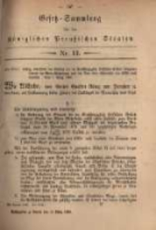 Gesetz-Sammlung für die Königlichen Preussischen Staaten. 1880.03.10 No13