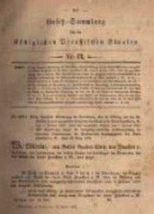 Gesetz-Sammlung f&uuml;r die K&ouml;niglichen Preussischen Staaten. 1882.04.14 No13