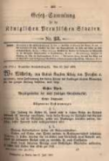 Gesetz-Sammlung für die Königlichen Preussischen Staaten. 1895.07.11 No23