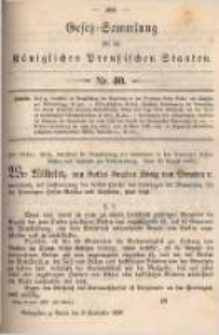 Gesetz-Sammlung für die Königlichen Preussischen Staaten. 1897.09.08 No40