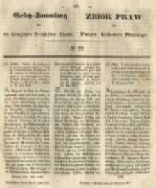 Gesetz-Sammlung für die Königlichen Preussischen Staaten. 1847.06.10 No22