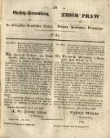 Gesetz-Sammlung für die Königlichen Preussischen Staaten. 1847.08.20 No32