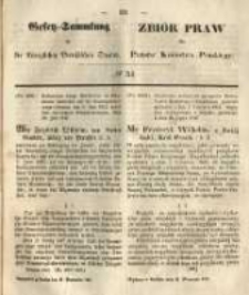 Gesetz-Sammlung für die Königlichen Preussischen Staaten. 1847.09.11 No34