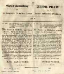 Gesetz-Sammlung f&uuml;r die K&ouml;niglichen Preussischen Staaten. 1850.03.02 No8