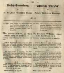 Gesetz-Sammlung für die Königlichen Preussischen Staaten. 1850.03.18 No14