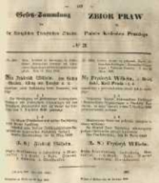 Gesetz-Sammlung f&uuml;r die K&ouml;niglichen Preussischen Staaten. 1850.04.20 No21
