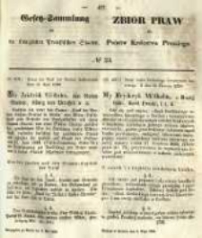 Gesetz-Sammlung f&uuml;r die K&ouml;niglichen Preussischen Staaten. 1850.05.08 No23