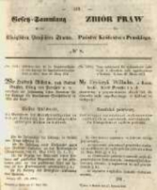 Gesetz-Sammlung für die Königlichen Preussischen Staaten. 1851.04.17 No8