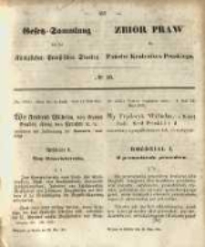Gesetz-Sammlung f&uuml;r die K&ouml;niglichen Preussischen Staaten. 1851.05.28 No16