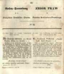 Gesetz-Sammlung f&uuml;r die K&ouml;niglichen Preussischen Staaten. 1851.07.01 No24