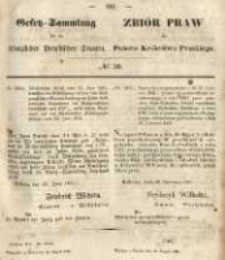 Gesetz-Sammlung für die Königlichen Preussischen Staaten. 1851.08.30 No30