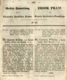 Gesetz-Sammlung f&uuml;r die K&ouml;niglichen Preussischen Staaten. 1851.12.27 No42