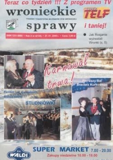 Wronieckie Sprawy 2000.01.27 R.10 Nr4(134)