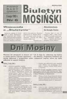 Biuletyn Mosiński 1993.05.05 Nr6