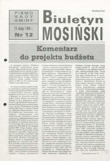 Biuletyn Mosiński 1994.02.15 Nr12