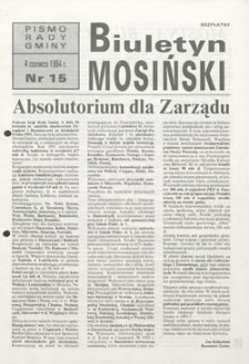 Biuletyn Mosiński 1994.06.04 Nr15