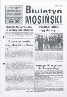 Biuletyn Mosiński 1994.10.17 Nr20