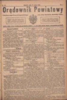 Orędownik Powiatowy: urzędowy organ dla powiatu grodziskiego oraz miast Grodziska, Opalenicy i Buku 1920.03.17 R.1 Nr22